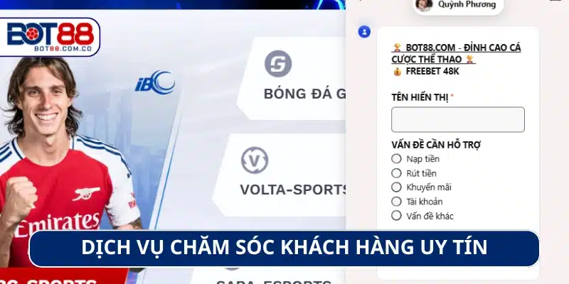 Dịch vụ CSKH của Bot88 giải đáp mọi khung giờ dành cho người chơi